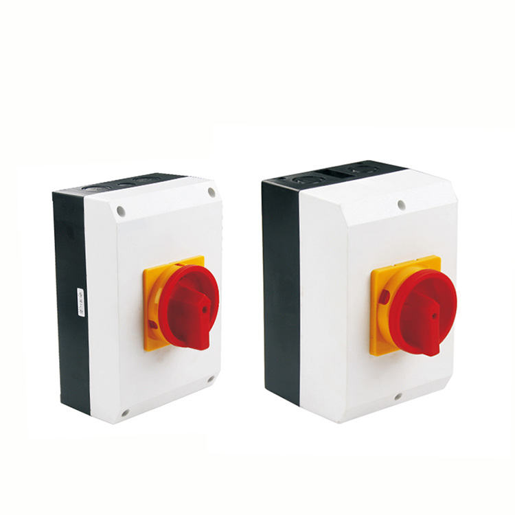 AC Solar Isolator Switch Làimhseachadh Rotary